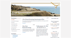 Desktop Screenshot of kunstnerne.dk